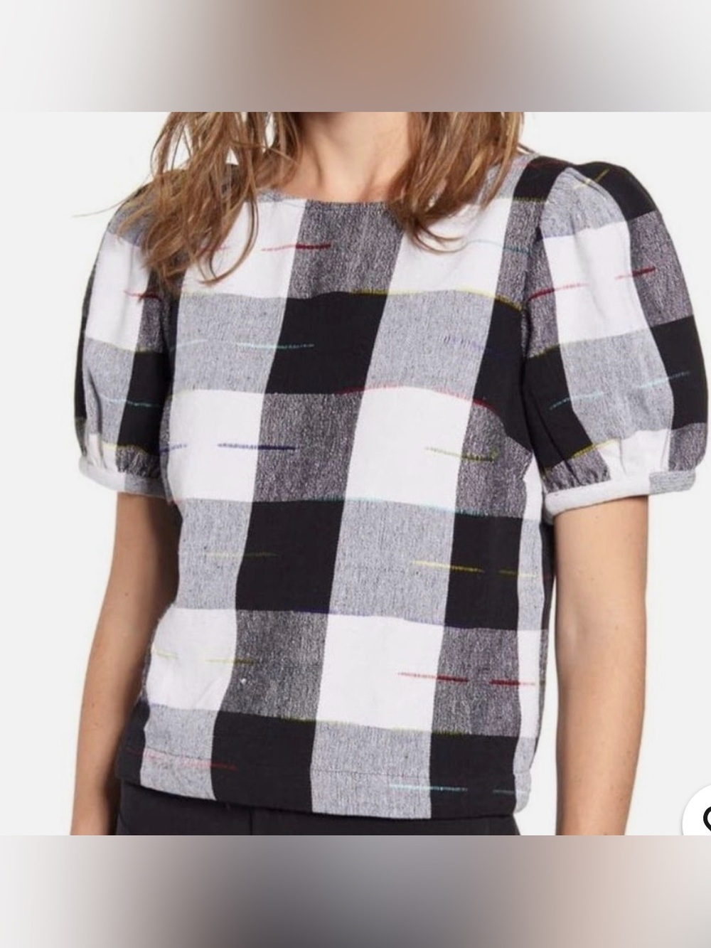 THE ODELLS PUFF SLEEVE TOP